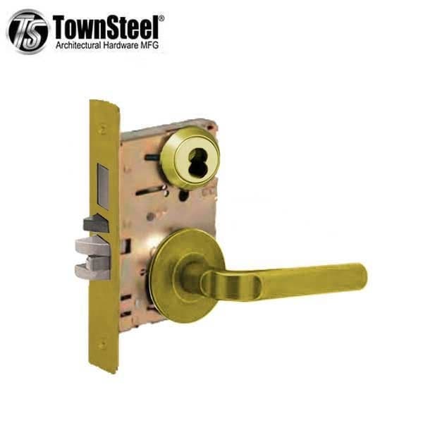 G1 Mortise, Curve Rose, F20 Apartment, w/Pelican Lever, US3NL (No lacquer), 7Pin SFIC-less core, Con